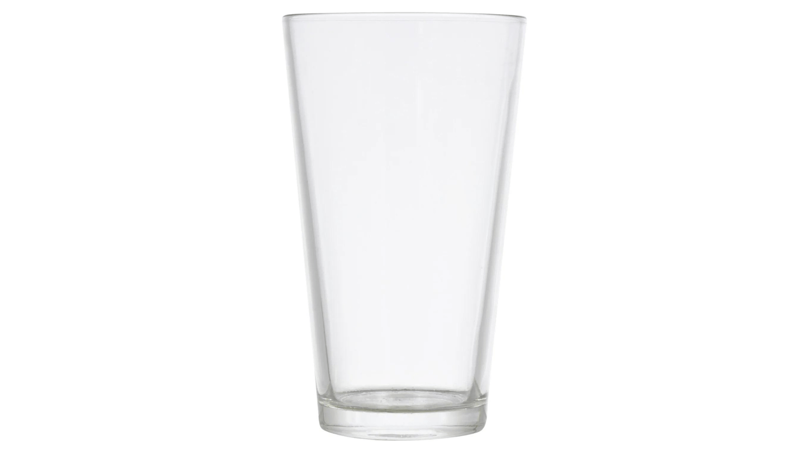 16 Oz Pub Glass Made With Affection